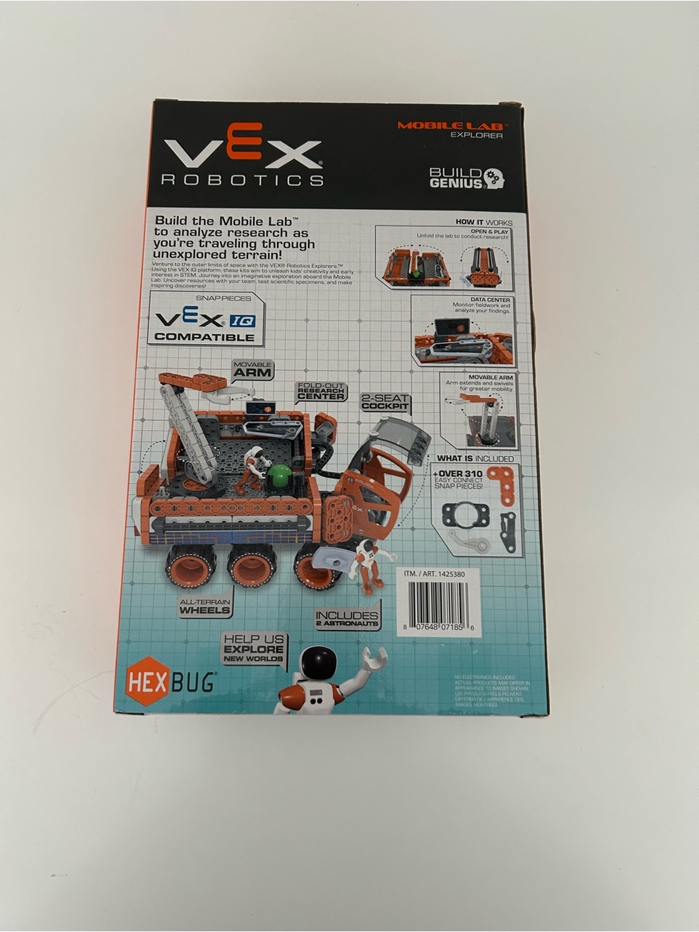 Hexbug Mobile Lab Explorer STEM Robotics Toy - Sealed - Picture 2 of 4